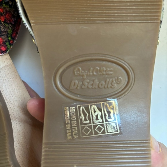 GANNI x DR. Scholl’s Sandals In Flower Beet Red Size Sz 7 - Picture 4 of 7